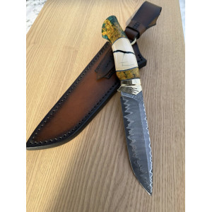 ГЕРБОНОСЕЦЬ авторський ніж ручної роботи Василя Дячика, сталь - К390™, 65 HRC. Photo 3